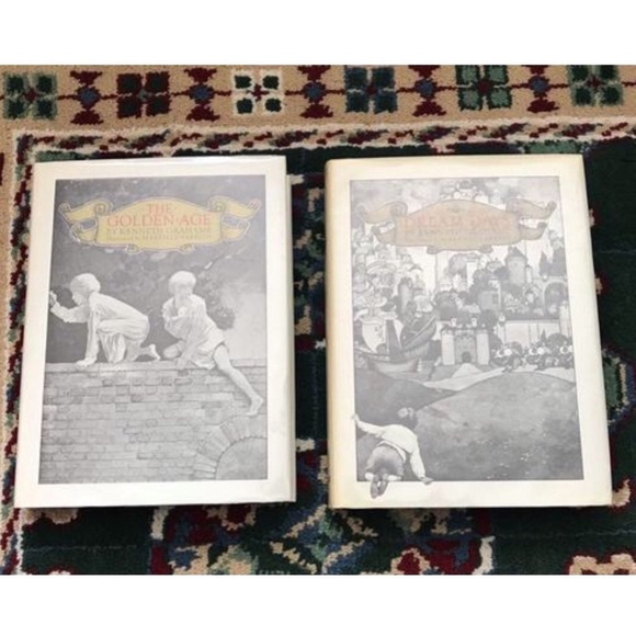 Vintage Kenneth Grahame The Golden Age Dream Days HC Author Wind in the Willows - Picture 1 of 6